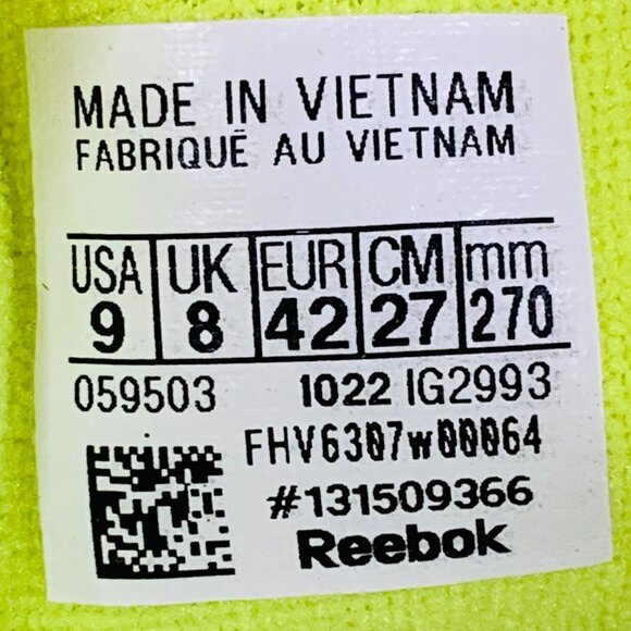 Reebok Classic Leather Harmony Green Men's Shoes Casual Sneakers Size 9 IG2993 - Picture 7 of 7